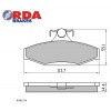RDA REAR BRAKE PADS suit FORD FALCON BA, BF, FG STANDARD FRONT BRAKES RDB1376